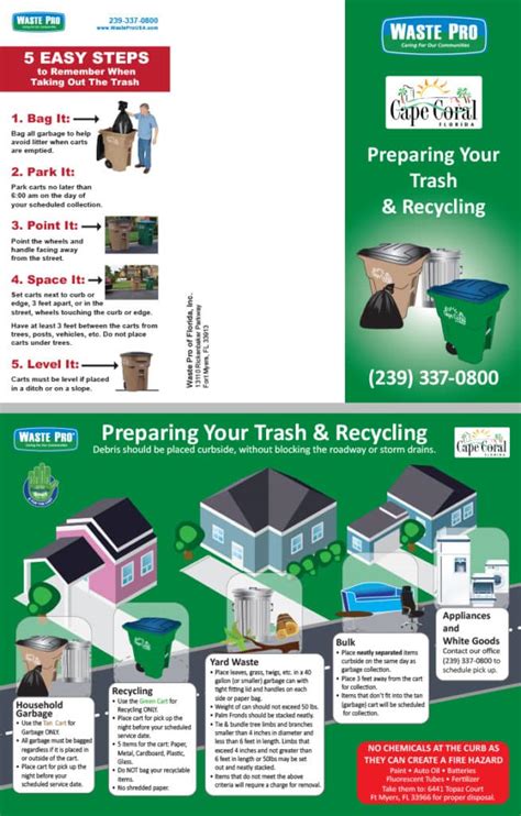 cape coral trash schedule|& Recycling Trash .